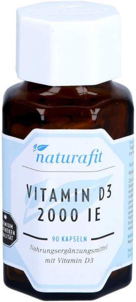 Naturafit Vitamin D3 2.000 I.E. 90 Kapseln