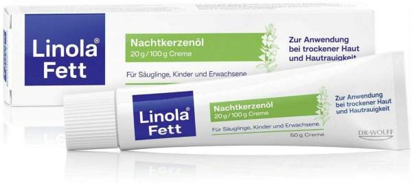 Linola Fett Nachtkerzenöl 50 g Creme