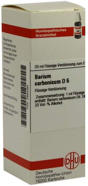 Barium Carbonicum D6 20 ml Dilution