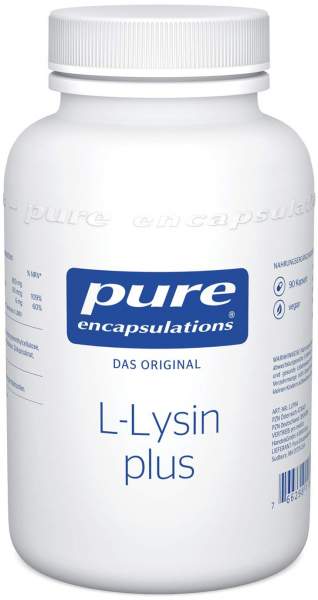 Pure Encapsulations L-Lysin Plus 90 Kapseln
