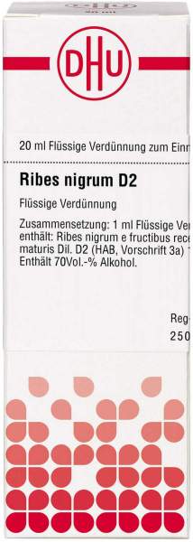Ribes Nigrum D 2 Dilution 20 ml