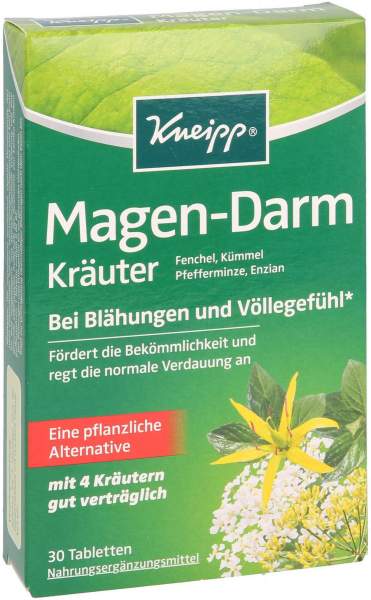 Kneipp Magen - Darm Kräuter 30 Tabletten
