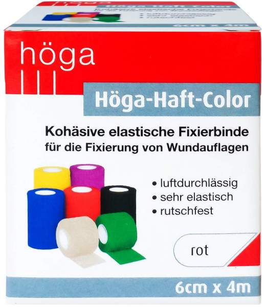 Höga Haft Color Fixierb.6 Cmx4 M Rot