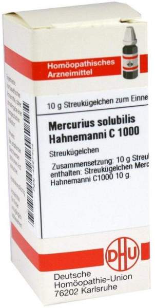 Mercurius Solubilis C 1000 Globuli Hahne
