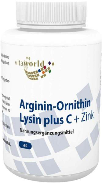 Arginin-Ornithin-Lysin Plus C+zink Kapseln