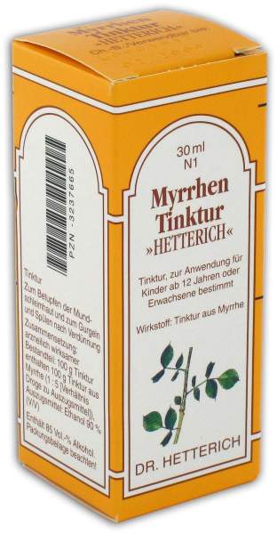 Myrrhen Tinktur Hetterich 30ml