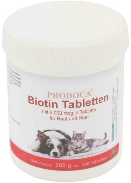 Biotin Forte 5 mg D Tabletten Vet