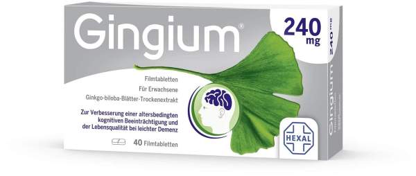 Gingium 240 mg 40 Filmtabletten