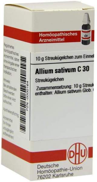 Allium Sativum C 30 Globuli