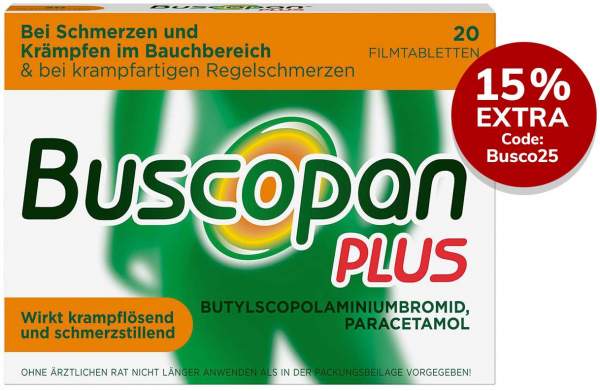 Buscopan Plus 20 Filmtabletten