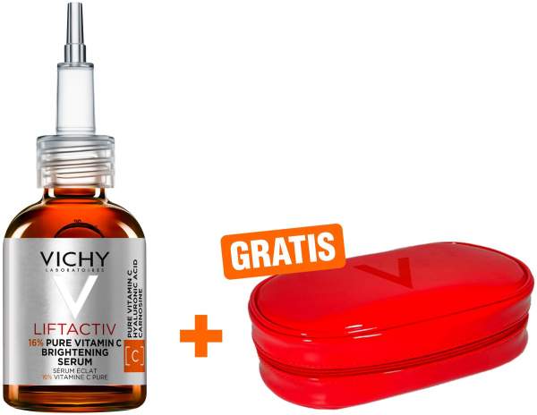 Vichy Liftactiv Vitamin C Serum 20 ml + gratis Kosmetiktasche XMas 1 Stück