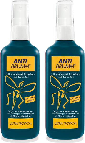 Anti-Brumm Ultra Tropical Spray 2 x 150 ml
