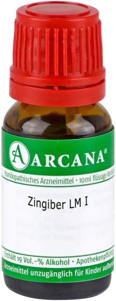 Zingiber Lm 1 10 ml Dilution