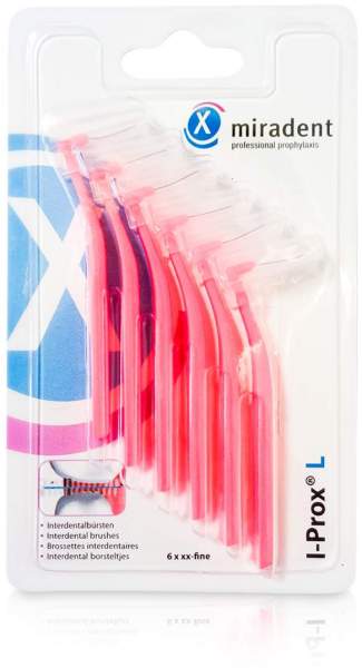 Miradent Interdentalbürste I-Prox L 0,4 mm Pink