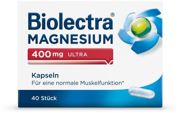 Biolectra Magnesium 400 mg ultra 40 Kapseln