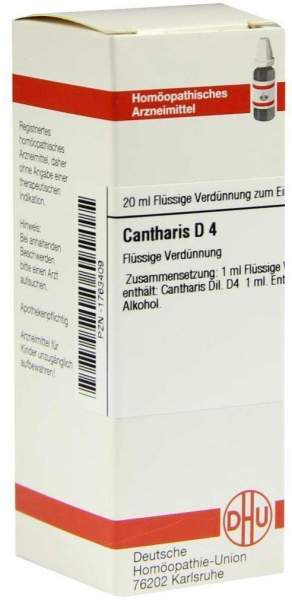 DHU Cantharis D4 20 ml Dilution