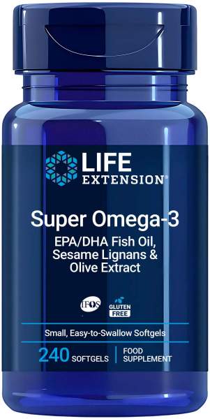 Super Omega-3 Epa-Dha Fish Oil 240 Weichkapseln