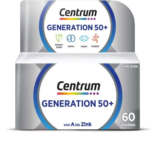 Centrum Generation 50+ 60 Tabletten