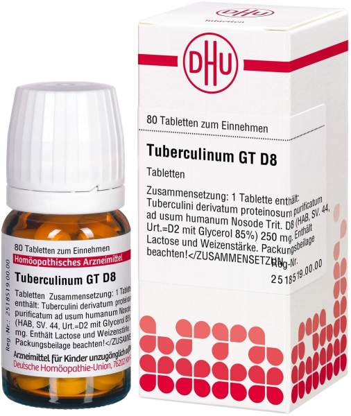 Tuberculinum Gt D 8 80 Tabletten