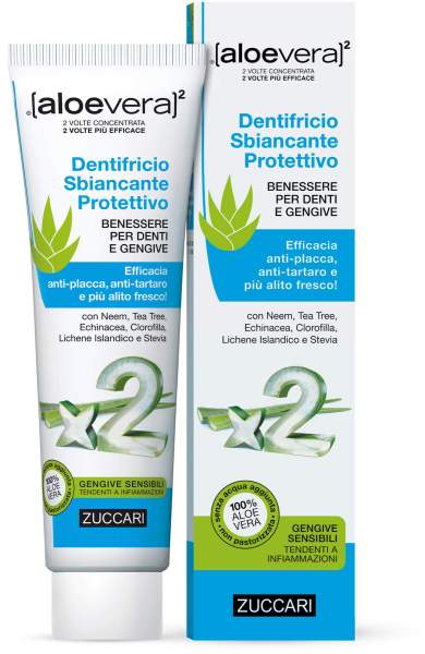 Aloevera Schützende Whitening Zahnpasta Zuccari 100 ml