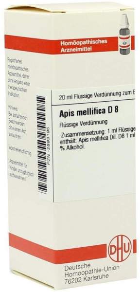 DHU Apis mellifica D8 20 ml Dilution