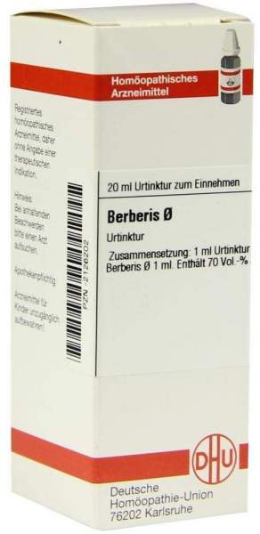 Berberis Urtinktur = D1 20 ml Dilution