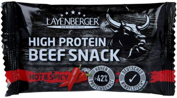 Layenberger High Protein Beef Snack hot &amp; spicy 35g