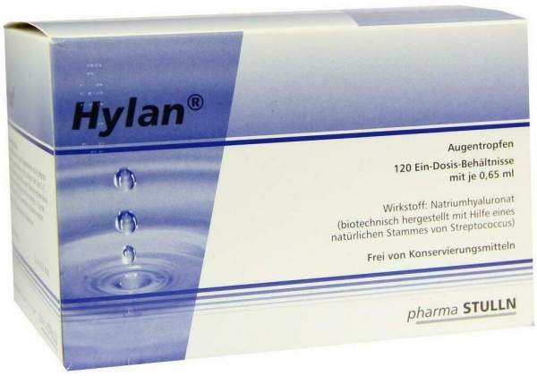 Hylan 120 Ein - Dosis - Behältnisse Mit Je 0,65 ml Augentropfen