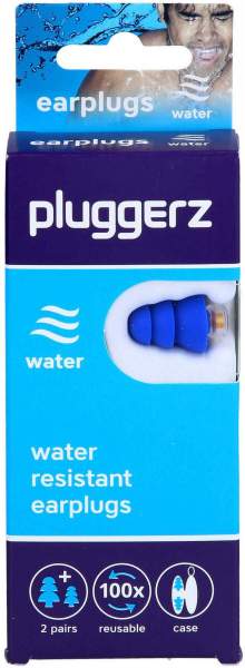 Pluggerz Earplugs Water Erwachsene &amp; Kids