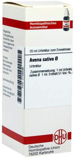 Avena Sativa Urtinktur 20 ml Dilution
