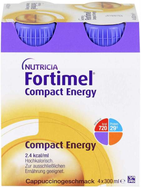 Fortimel Compact Energy Cappuccino 8x4x300ml