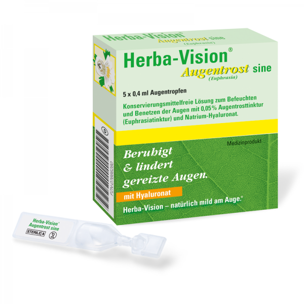 Herba-Vision Augentrost Sine 5 X 0,4 ml Augentropfen