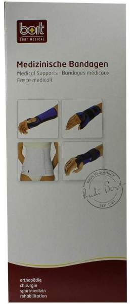 Bort Arm Handgelenkschiene Rechts Large Blau - Schwarz