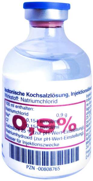 Isotonische Kochsalzlösung 0,9 % 50 ml