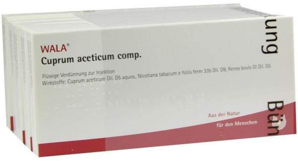 Cuprum Aceticum Comp. 50 X 1 ml Ampullen