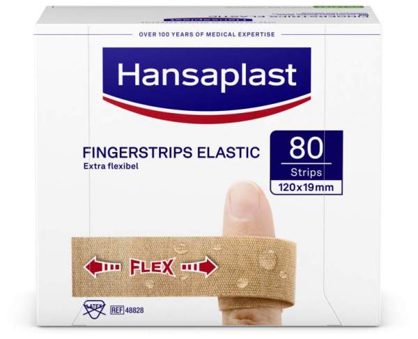 Hansaplast Elastic Finger Strips 80 Stück