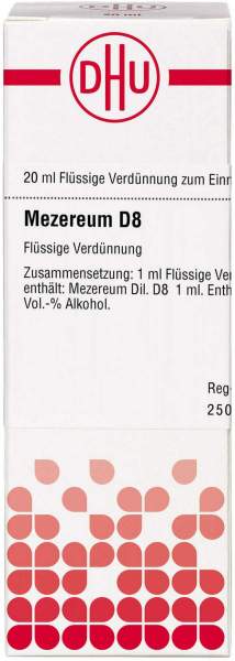 Dhu Mezereum D8 Dilution 20 ml
