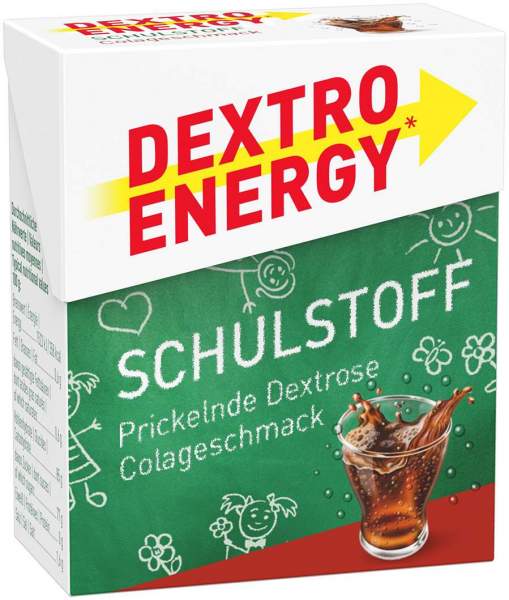 Dextro Energy Schulstoff Colatäfelchen 50g