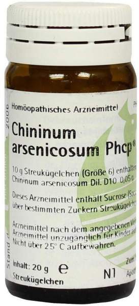 Chininum Arsenicosum Phcp Globuli 20 G