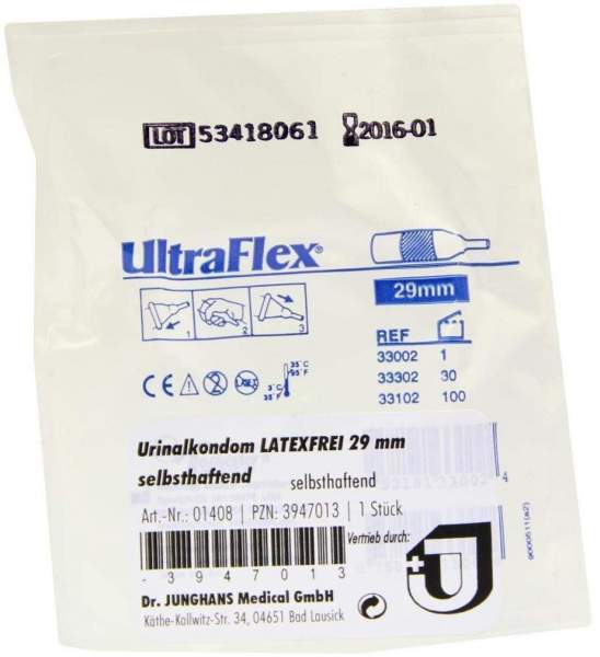 Urinalkondom 29 mm Latexfrei Selbsthaftend 1 Stück
