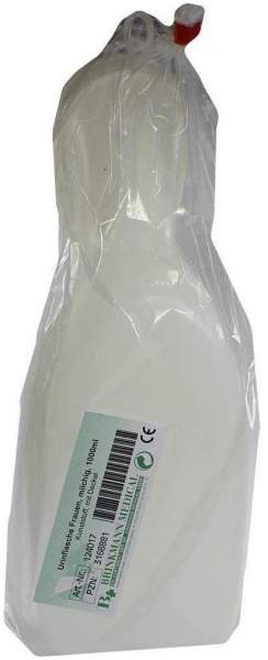 Urinflasche Für Frauen Kunststoff Milchig Mit Deckel