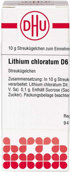 Lithium Chloratum D 6 Globuli