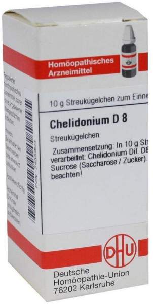 Chelidonium D 8 Globuli