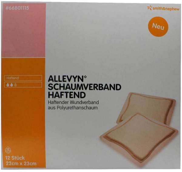 Allevyn Schaumverband 22x23 cm Haftend