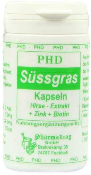 Süßgras Kapseln