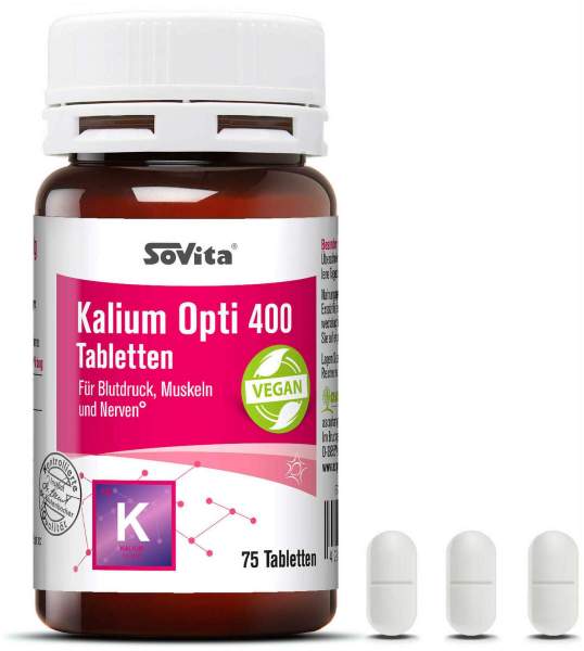 Sovita Kalium Opti 400 Tabletten 75 Stück