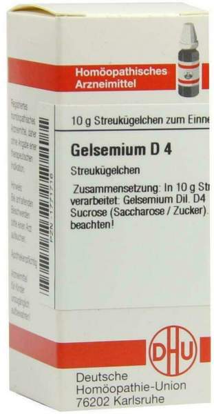 Dhu Gelsemium D4 10 G Globuli