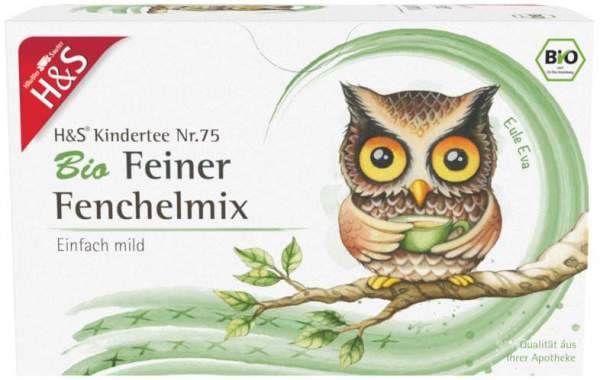 H&amp;S Bio Baby- und Kindertee Feiner Fenchelmix 20 Filterbeutel