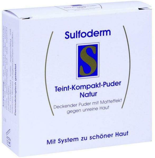 Sulfoderm S Teint Kompakt Puder 10 G Puder