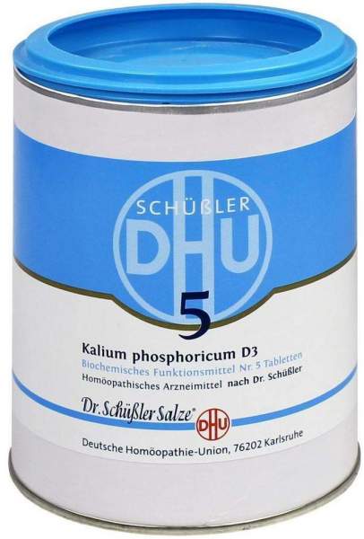 Biochemie Dhu 5 Kalium Phosphoricum D3 1000 Tabletten
